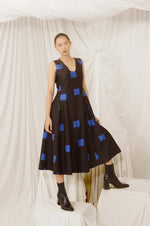 Load image into Gallery viewer, Inky Silk Panel Dress

