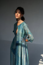 Load image into Gallery viewer, Heyday Silk Buckled Dress
