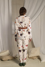 Load image into Gallery viewer, Polka White Co-ord Set
