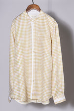 Load image into Gallery viewer, Yellow checks shirt
