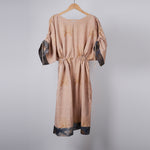Load image into Gallery viewer, Beige Cotton Dress With Drawstring
