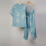 Load image into Gallery viewer, Grassland printed linen set
