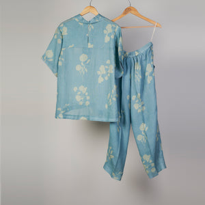 Grassland printed linen set