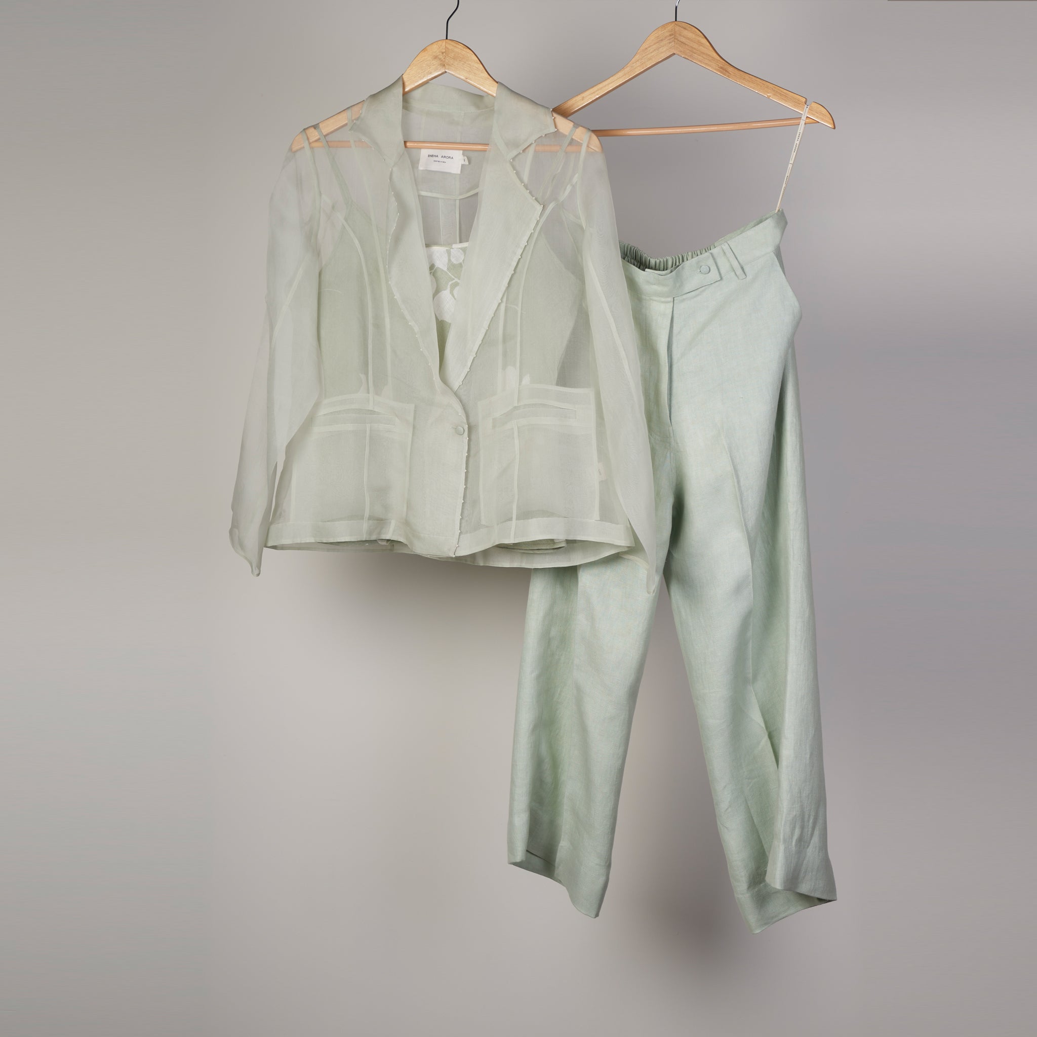 Esplanade Organza Blazer set