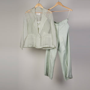 Esplanade Organza Blazer set