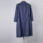 Load image into Gallery viewer, Denim Overlap Dress
