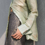 Load image into Gallery viewer, Rouge Grey Brocade Pants
