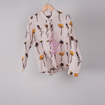 Load image into Gallery viewer, Light pink floral print shirt
