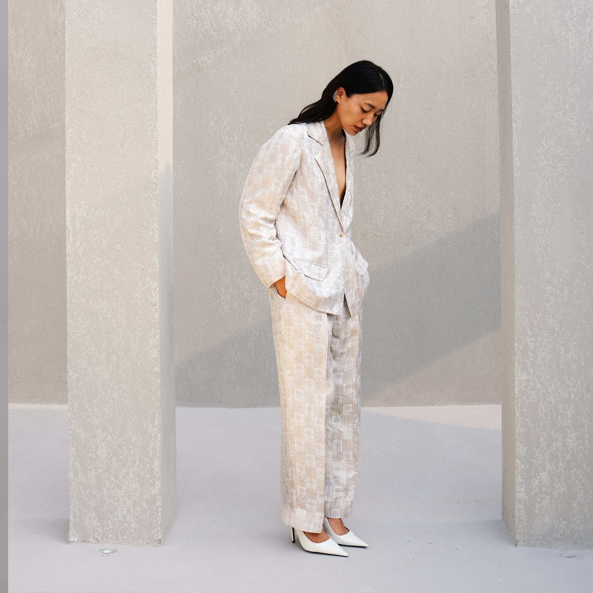 Soiree Handwoven Brocade Pants