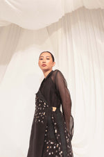 Load image into Gallery viewer, Lucent Organza Trench Dress
