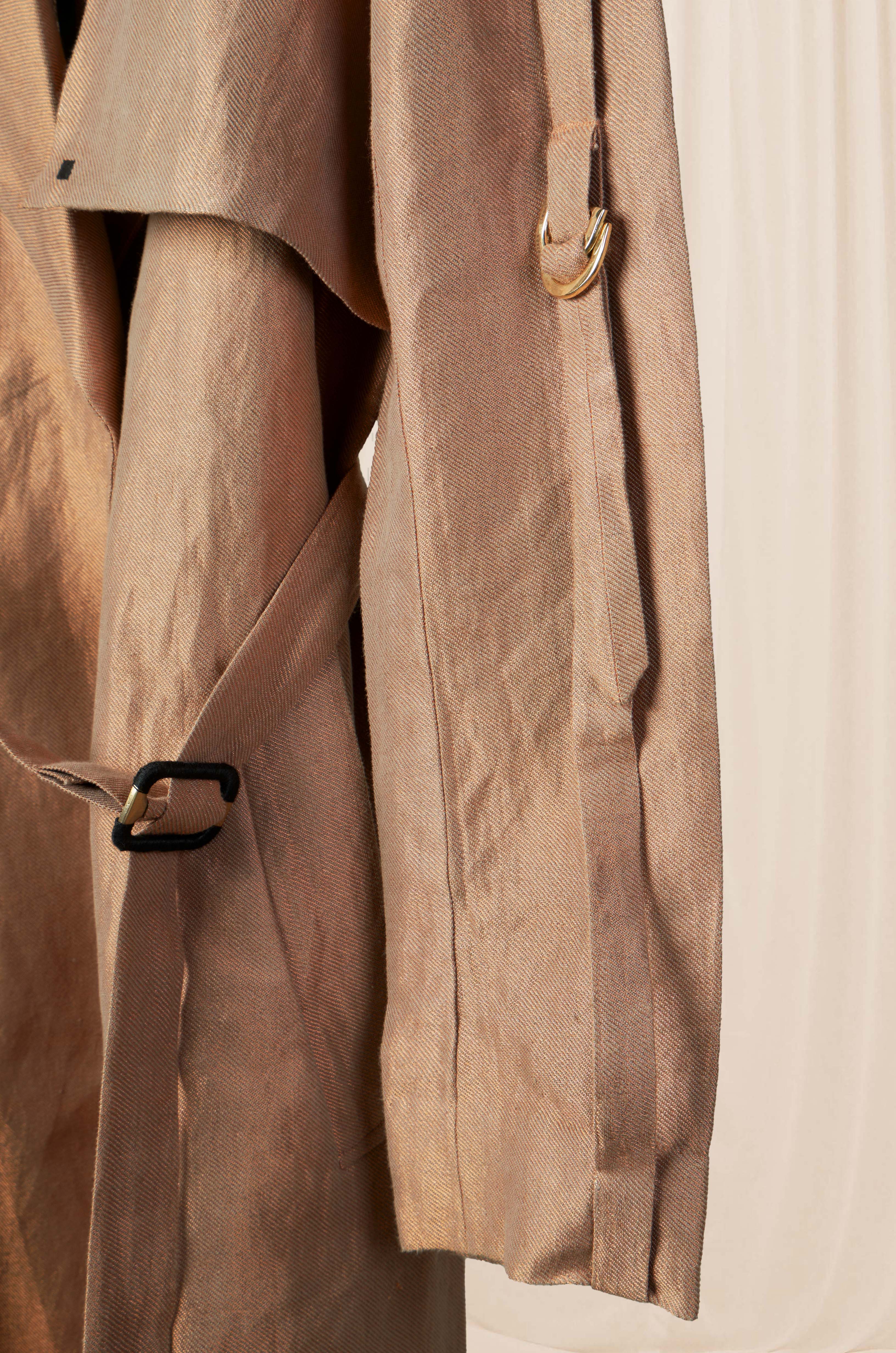 Aurous Zari Trench Jacket