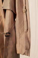 Load image into Gallery viewer, Aurous Zari Trench Jacket
