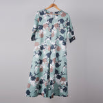 Load image into Gallery viewer, Mint floral margot dress
