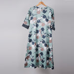 Load image into Gallery viewer, Mint floral margot dress
