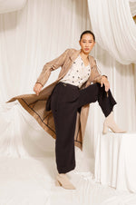 Load image into Gallery viewer, Aurous Zari Trench Jacket
