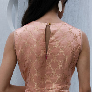Lulu Handwoven Brocade Dress