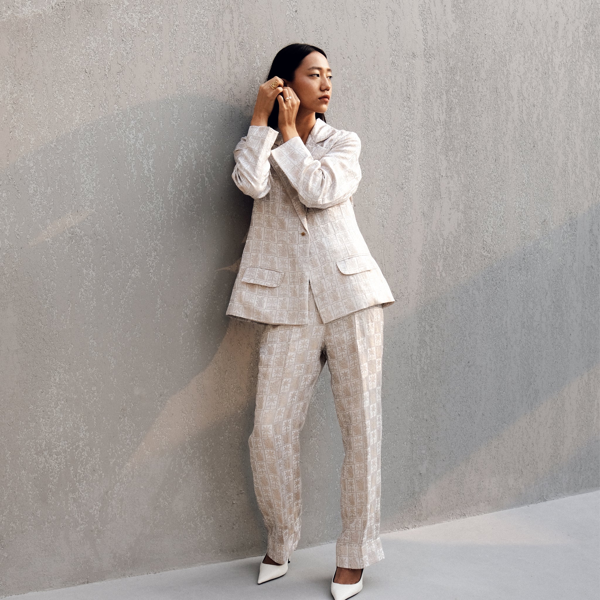 Soiree Handwoven Brocade Pants