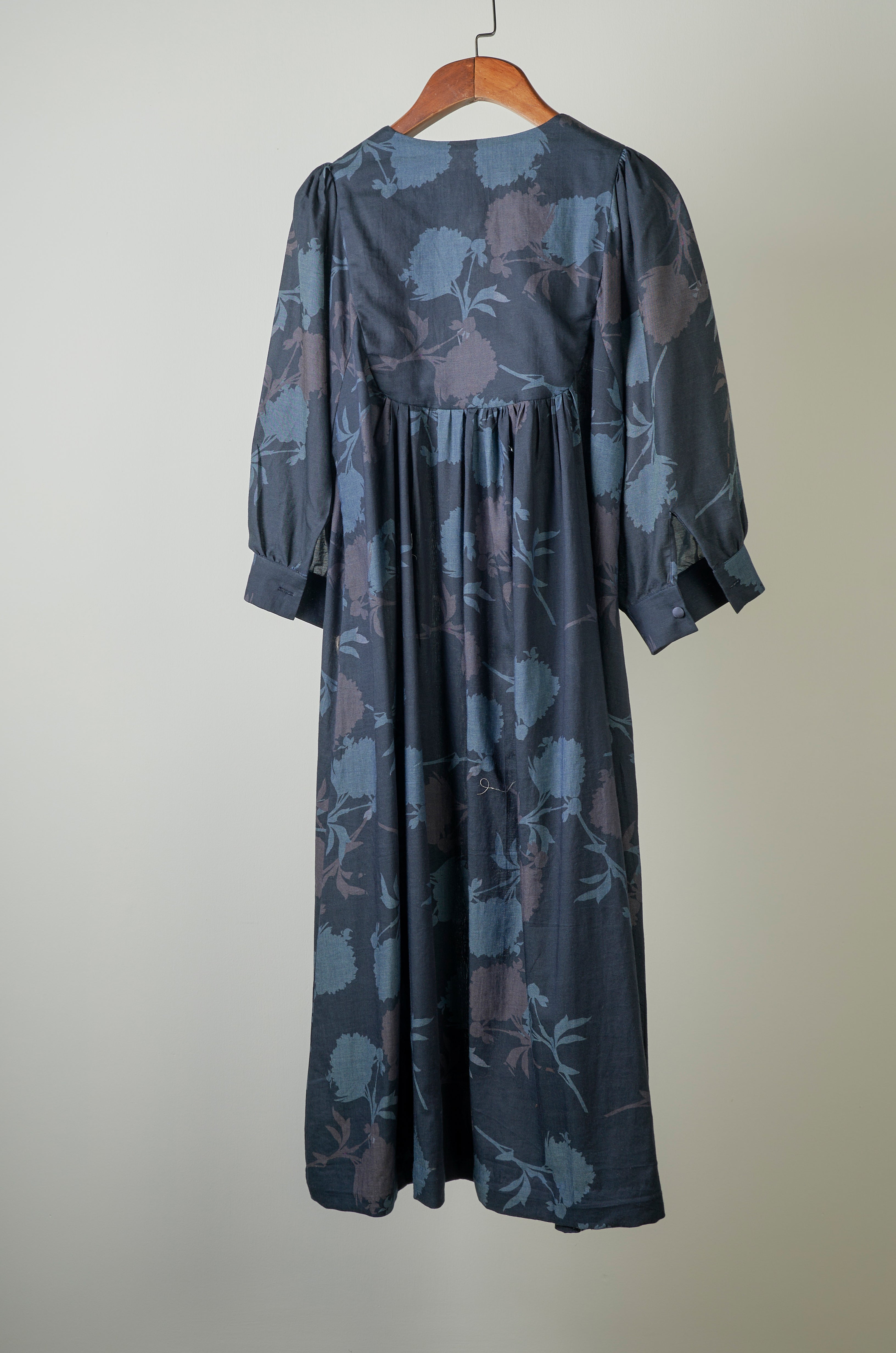 Black and blue Ophelia gathered Dress