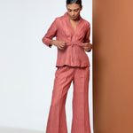 Load image into Gallery viewer, Persimmon Linen Co-Ord Set
