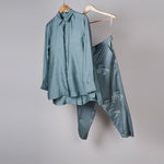 Load image into Gallery viewer, Teal Printed Coordinated Set
