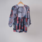 Load image into Gallery viewer, Marguerite printed Blouse blue
