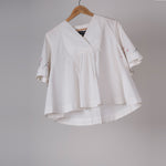 Load image into Gallery viewer, White Flary Top
