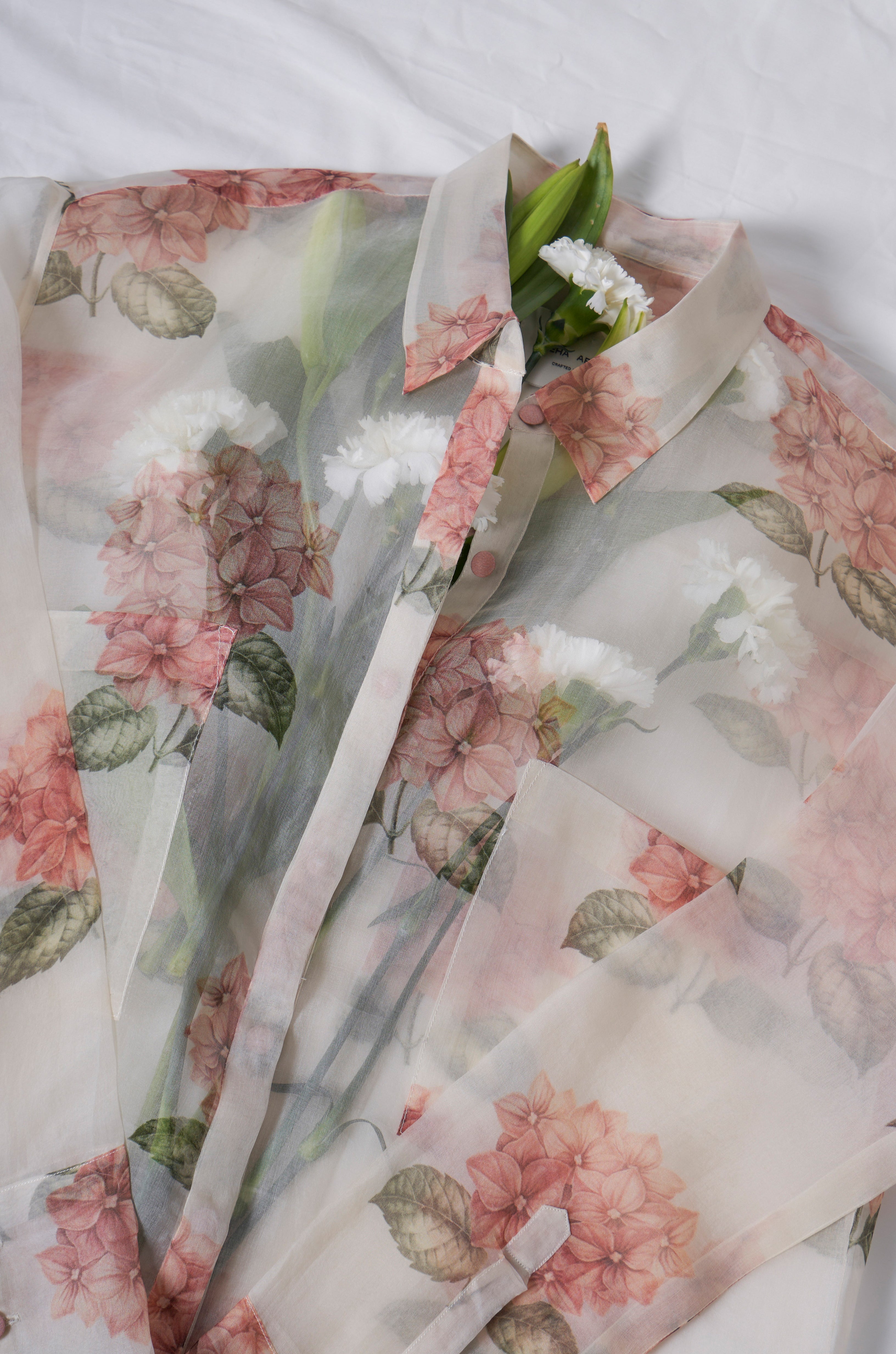 Spring Fling Organza Shirt