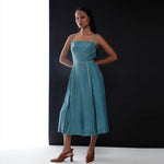 Load image into Gallery viewer, Riverside solid silk Dress
