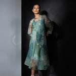 Load image into Gallery viewer, Greenwood Embroidered organza  Dress

