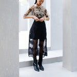 Load image into Gallery viewer, Caper Printed Organza Blouse
