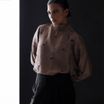 Load image into Gallery viewer, Lush Embroidered silk Top
