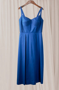 Electric Strappy Cotton Dress