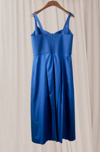 Electric Strappy Cotton Dress