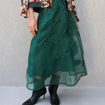 Load image into Gallery viewer, Riot Appliqued Organza Skirt
