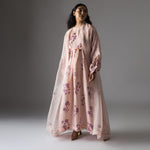 Load image into Gallery viewer, Solid Peach embroidered Overlay
