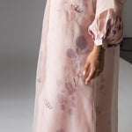Load image into Gallery viewer, Solid Peach embroidered Overlay
