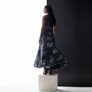 Last night pin-tucked Dress