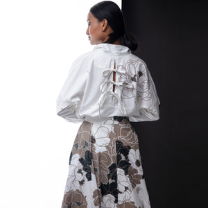 Wild meadows printed Skirt Set