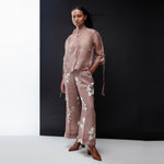 Load image into Gallery viewer, Butternut embroidered Organza Bomber
