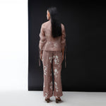 Load image into Gallery viewer, Butternut embroidered Organza Bomber
