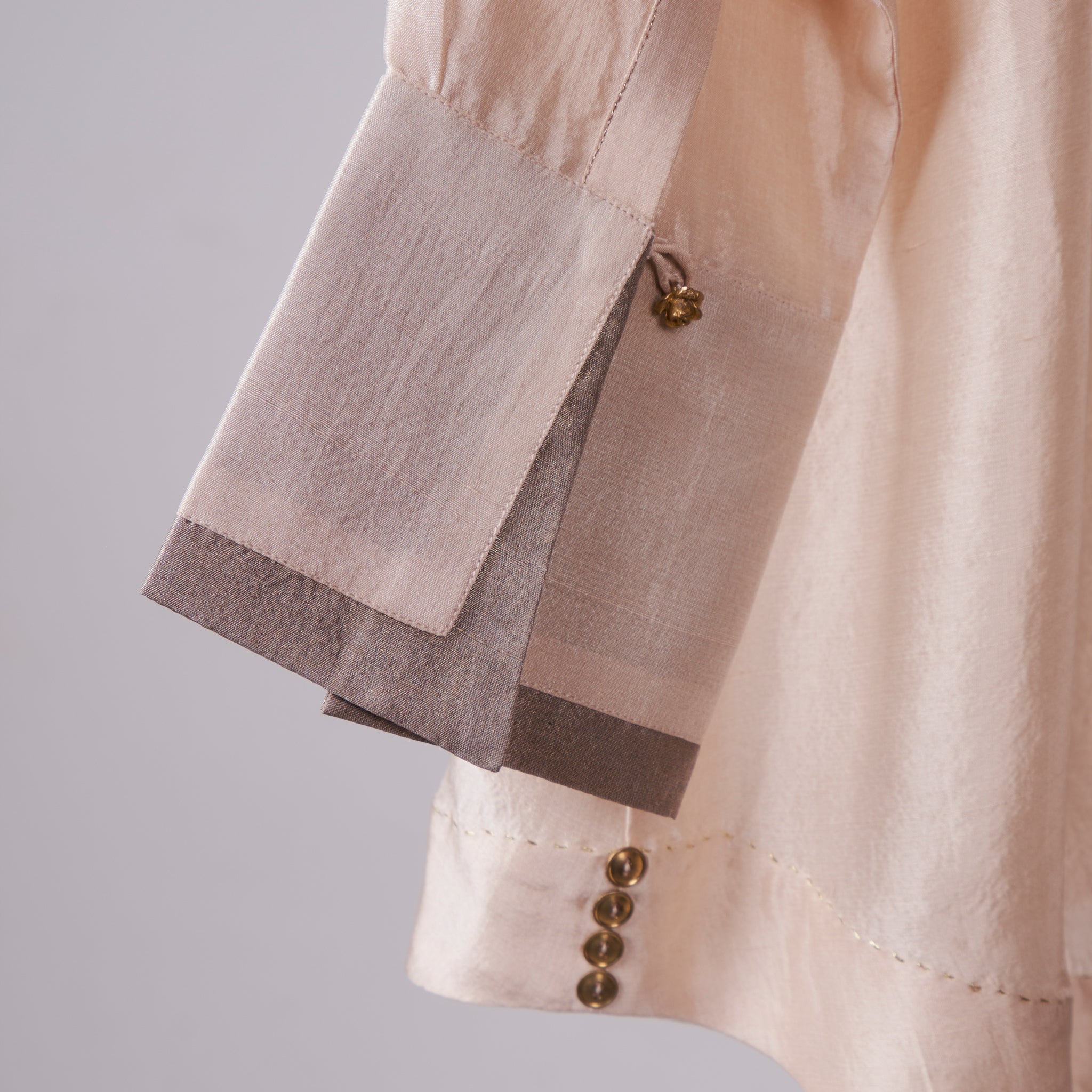 Daze Solid Silk Shirt