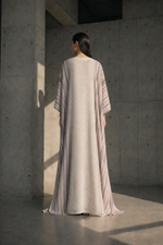 Load image into Gallery viewer, Stripe With Polka Printed Kaftan
