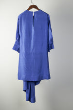 Load image into Gallery viewer, Solid Cobalt Buckle Dress
