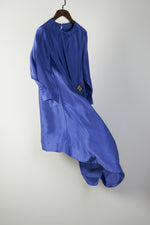 Load image into Gallery viewer, Solid Cobalt Buckle Dress
