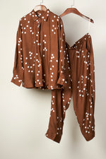 Load image into Gallery viewer, Tan Small Square Coordinated set
