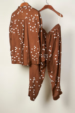 Load image into Gallery viewer, Tan Small Square Coordinated set
