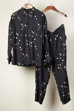 Load image into Gallery viewer, Black Small Square Coordinated set
