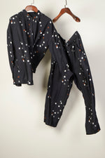 Load image into Gallery viewer, Black Small Square Coordinated set
