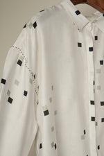 Load image into Gallery viewer, Off White Small Square coordinated set
