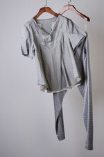 Load image into Gallery viewer, Grey printed top with printed pants Coordinated set
